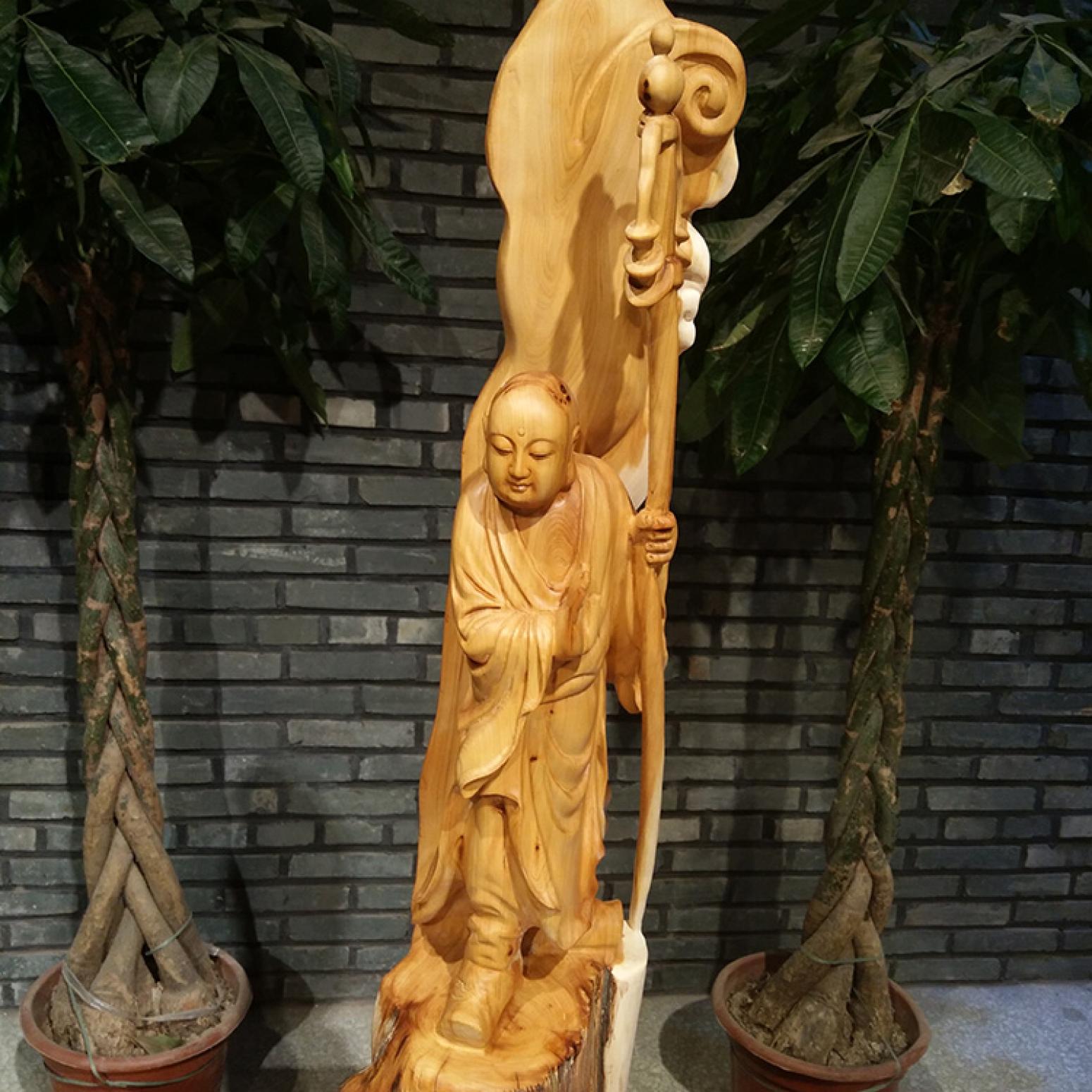 刘木雕刻作品《【地藏王】持有人刘木》【图2】