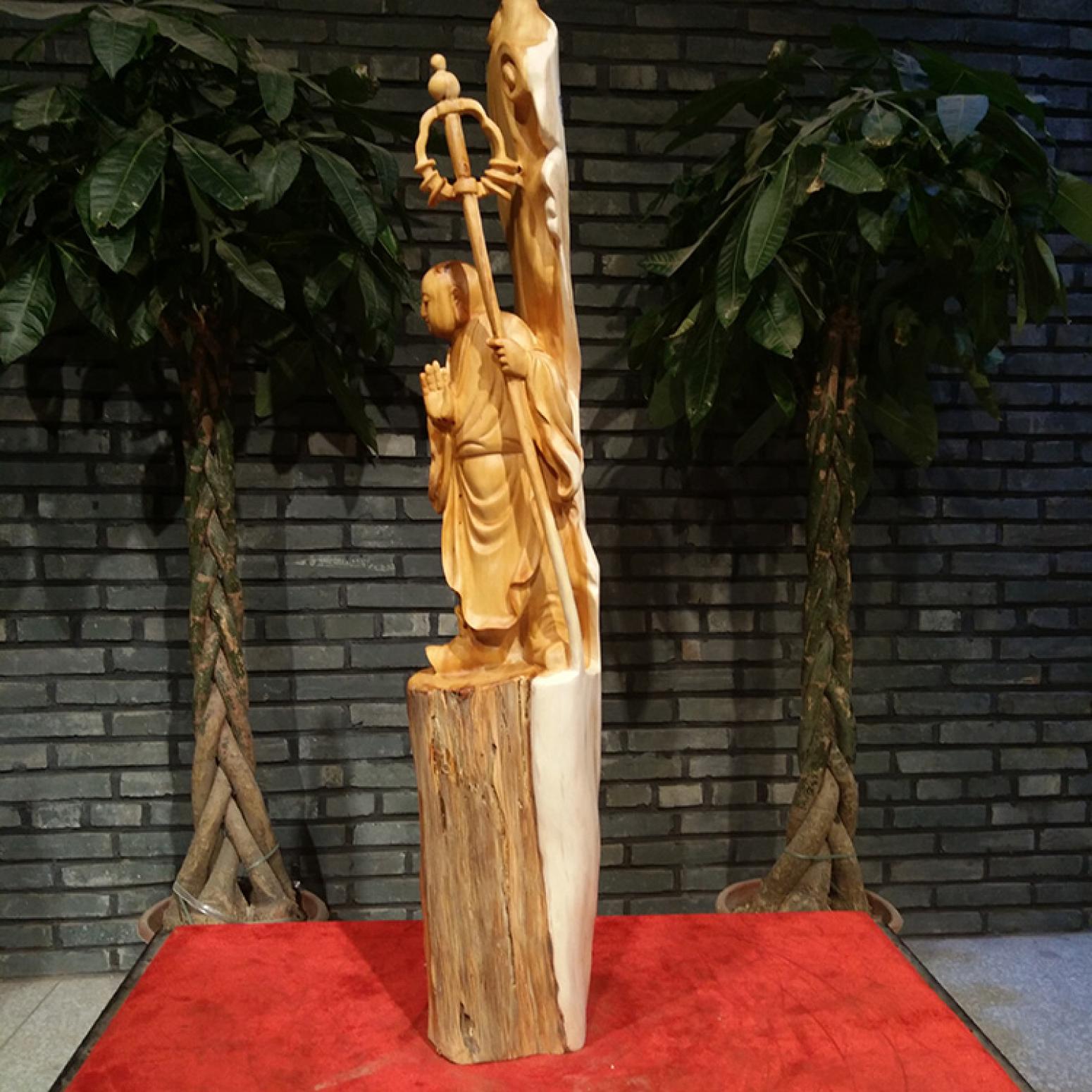 刘木雕刻作品《【地藏王】持有人刘木》【图6】