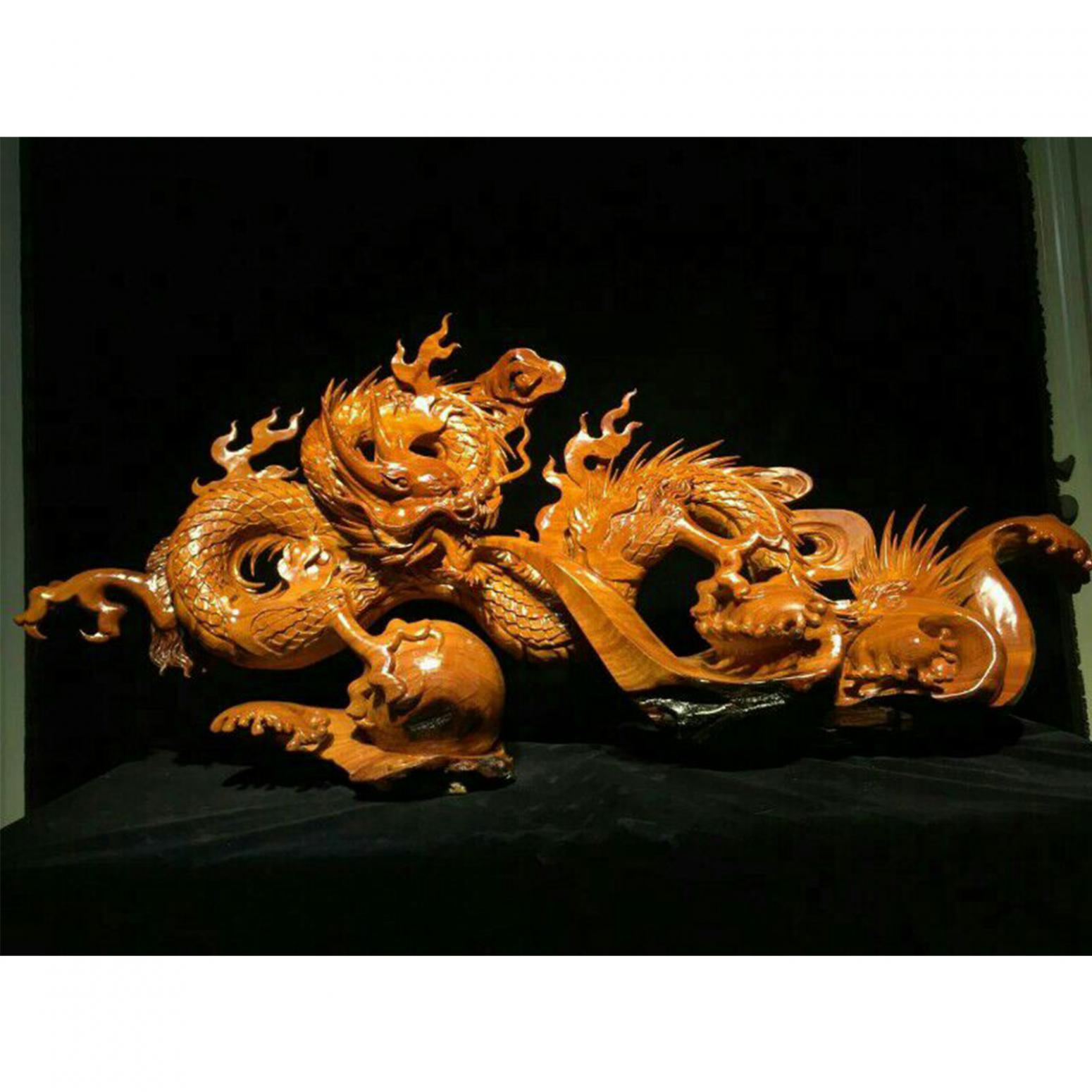 刘木雕刻作品《【盛世腾龙】持有人刘木》