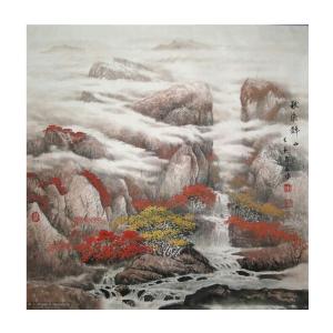 艺术品图片：艺术家胡爱民国画作品名称《【山水】作者胡爱民（可定制）》价格9600.00 元