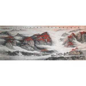 艺术品图片：艺术家胡爱民国画作品名称《【山水】作者胡爱民（可定制）》价格9600.00 元