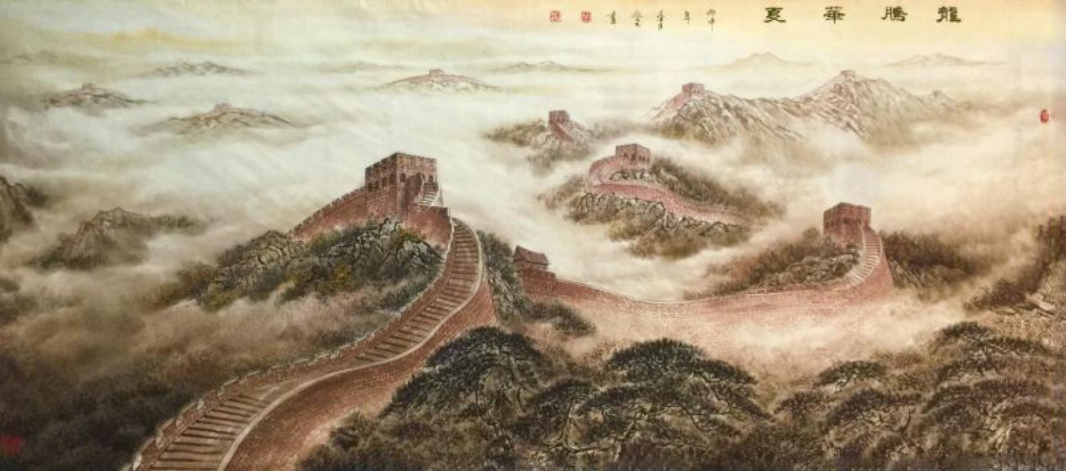 胡爱民国画作品《【山水】作者胡爱民（可定制）》【图0】