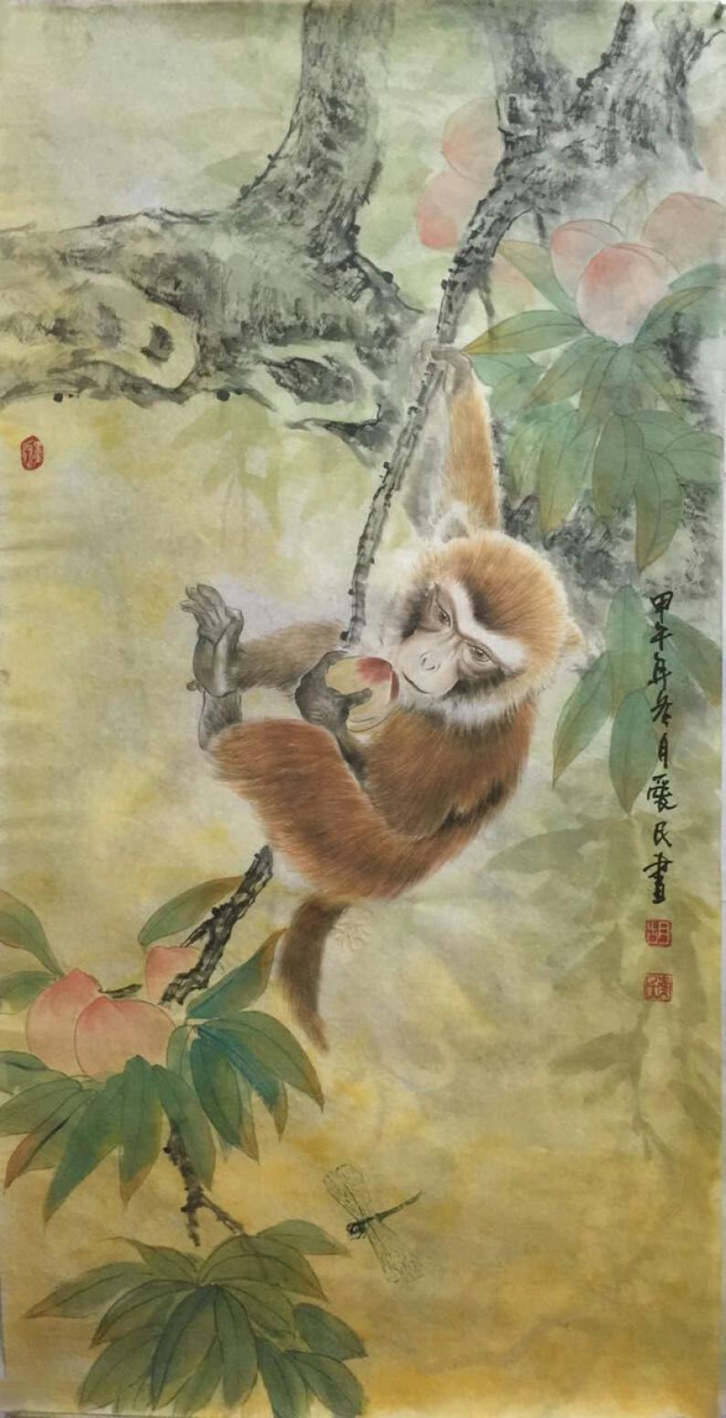 胡爱民国画作品《【花鸟4】作者胡爱民（可定制）》【图0】