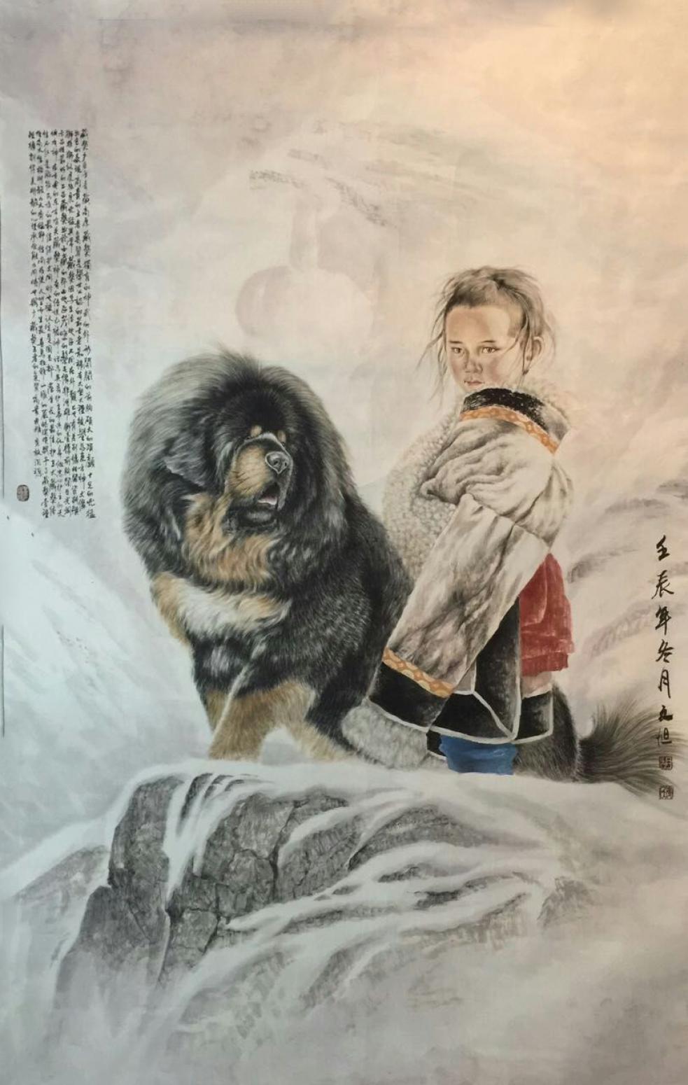 胡爱民国画作品《【花鸟1】作者胡爱民（可定制）》【图0】