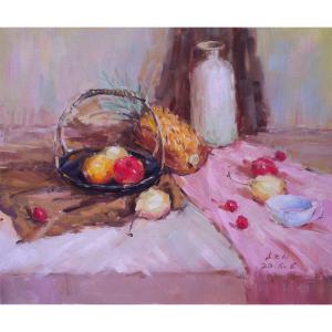 凌振宁油画作品《【油画 04】作者凌振宁 临摹》价格1200.00元