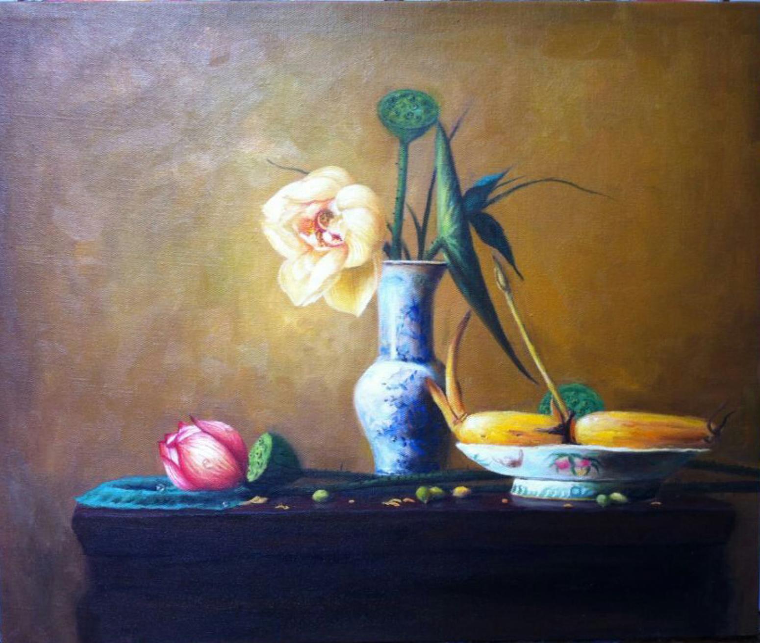 凌振宁油画作品《【油画09】作者凌振宁 临摹》【图0】