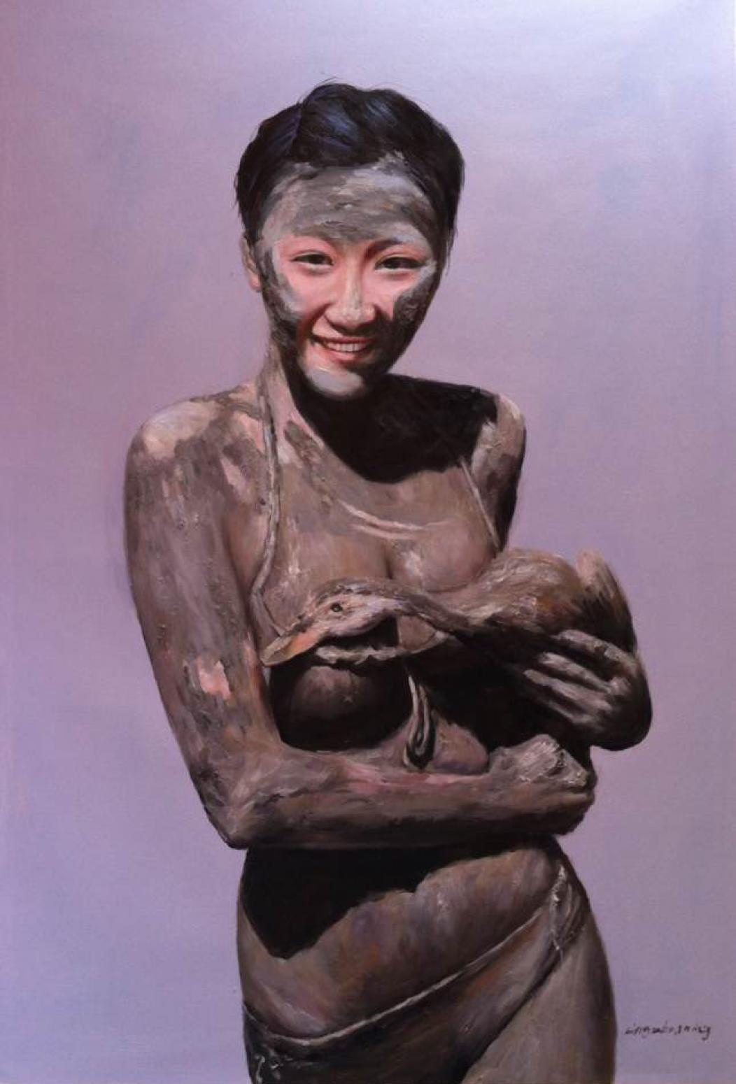 凌振宁油画作品《【人物油画6】作者凌振宁》【图0】