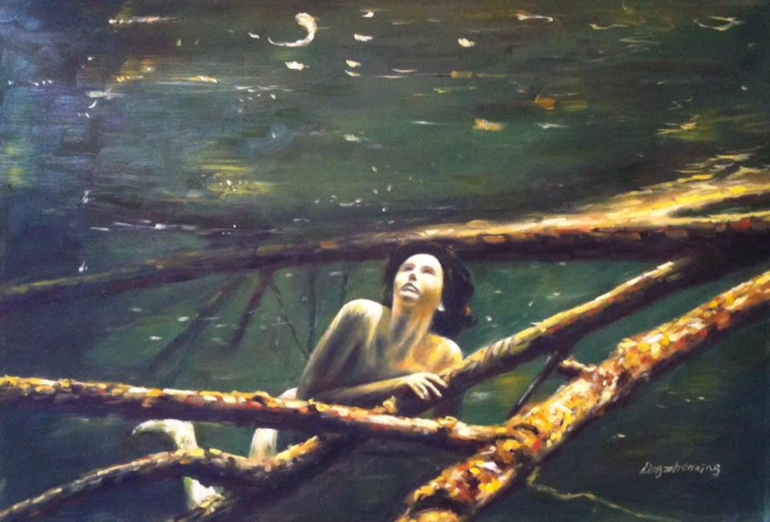 凌振宁油画作品《【人物油画4】作者凌振宁》【图0】