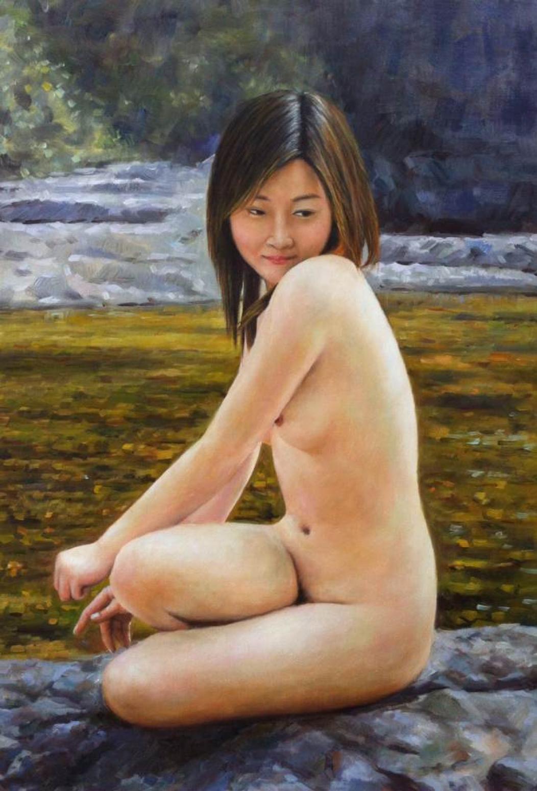 凌振宁油画作品《【人物油画3】作者凌振宁》【图0】