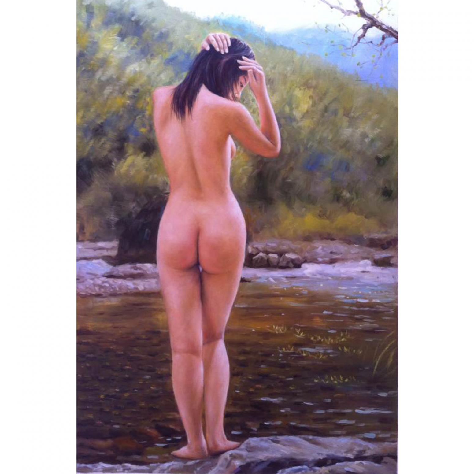 凌振宁油画作品《【人物油画2】作者凌振宁》