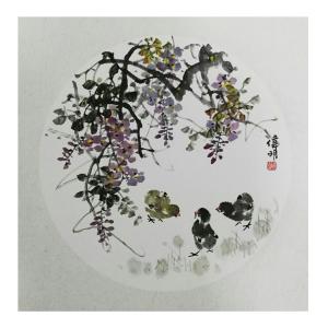 许伟明国画作品《【清趣】作者许伟明》价格600.00元