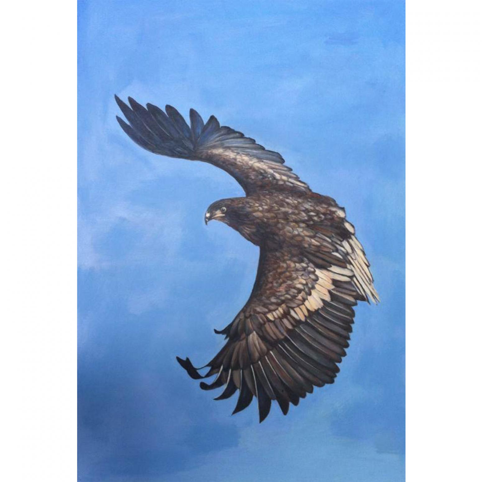 凌振宁油画作品《【油画 动物】作者凌振宁 临摹》