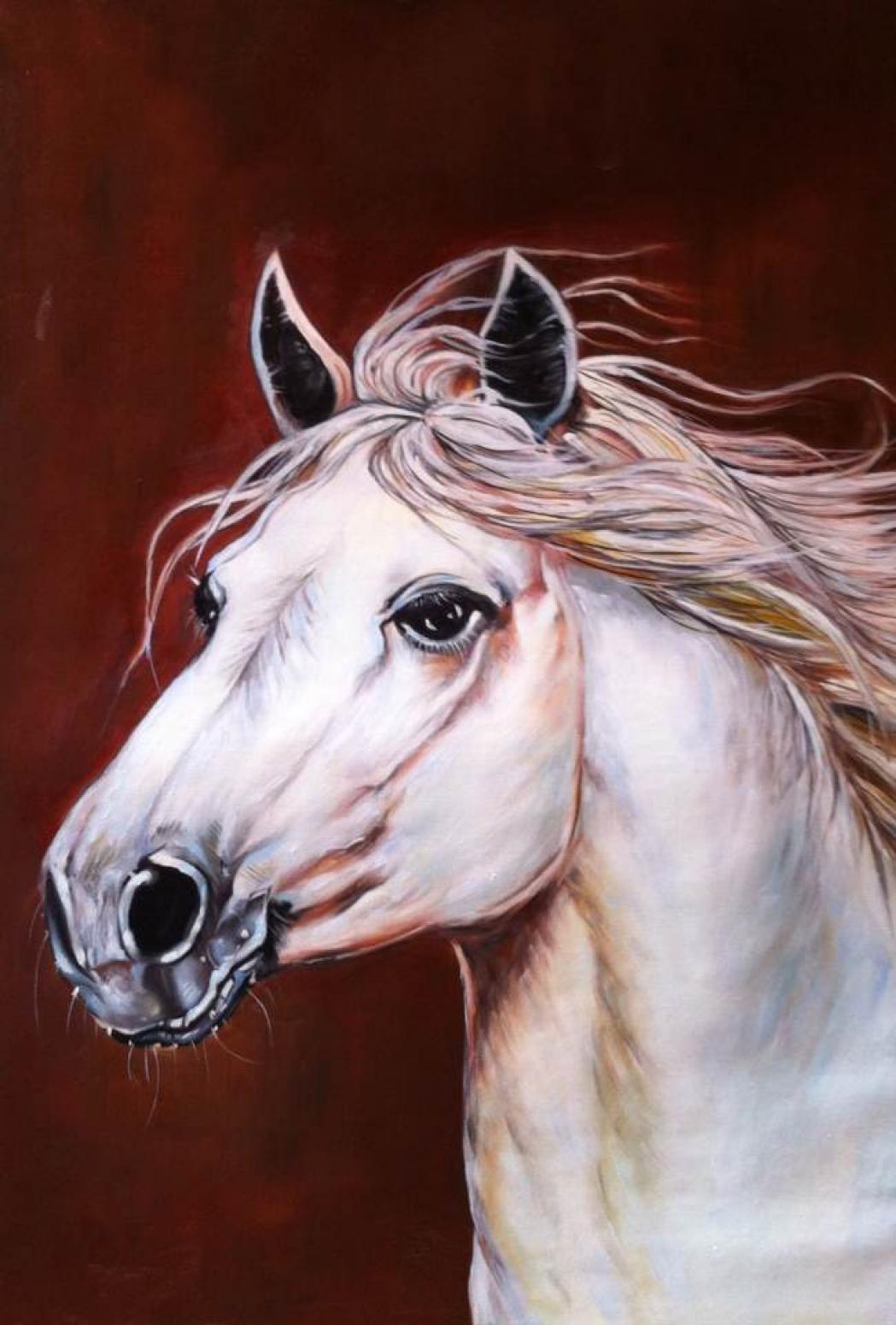 凌振宁油画作品《【油画 动物】作者凌振宁》【图0】