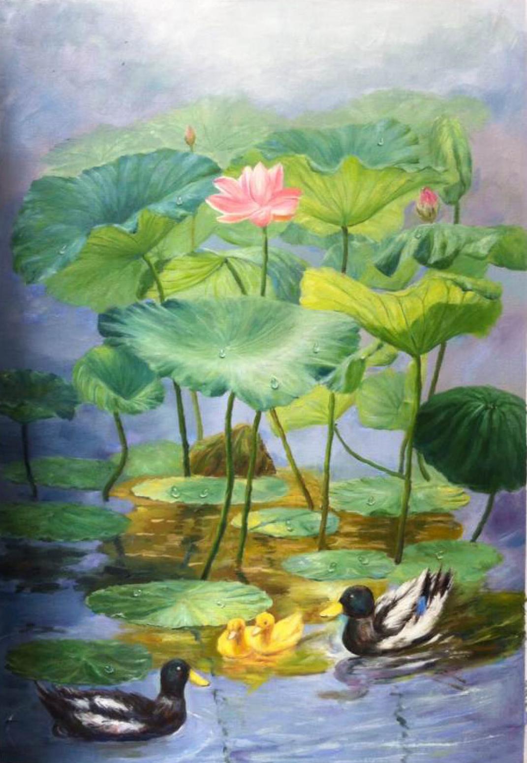 凌振宁油画作品《风景油画》【图0】