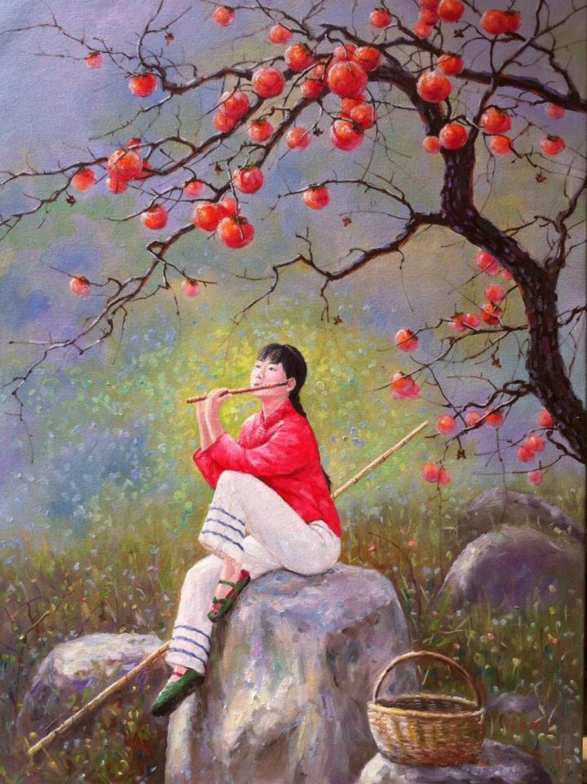 凌振宁油画作品《【喜庆融乐】作者凌振宁》【图0】