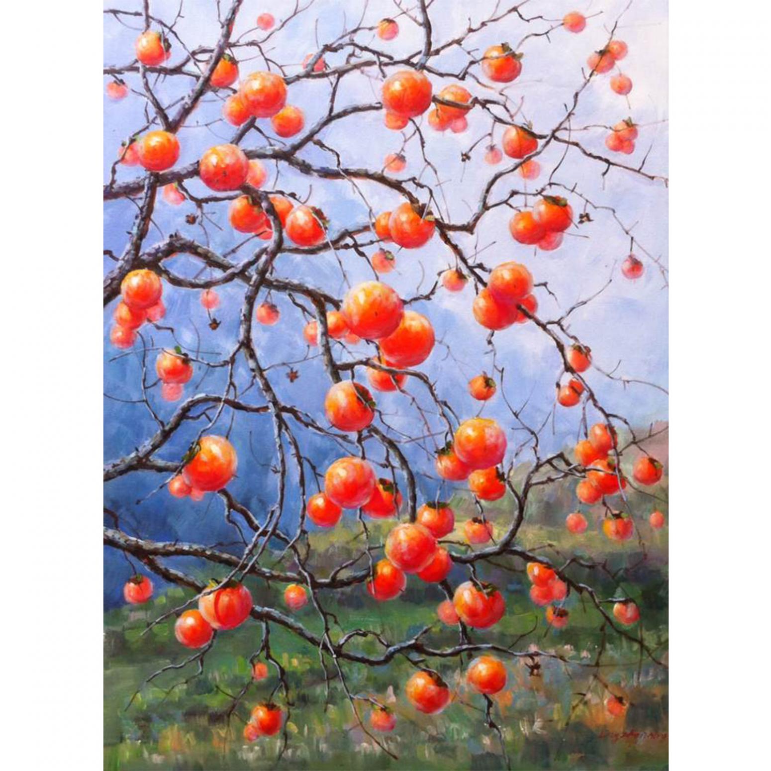 凌振宁油画作品《【成熟】作者凌振宁》