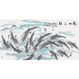 龚光万国画作品《【龙门之期】作者龚光万》议价