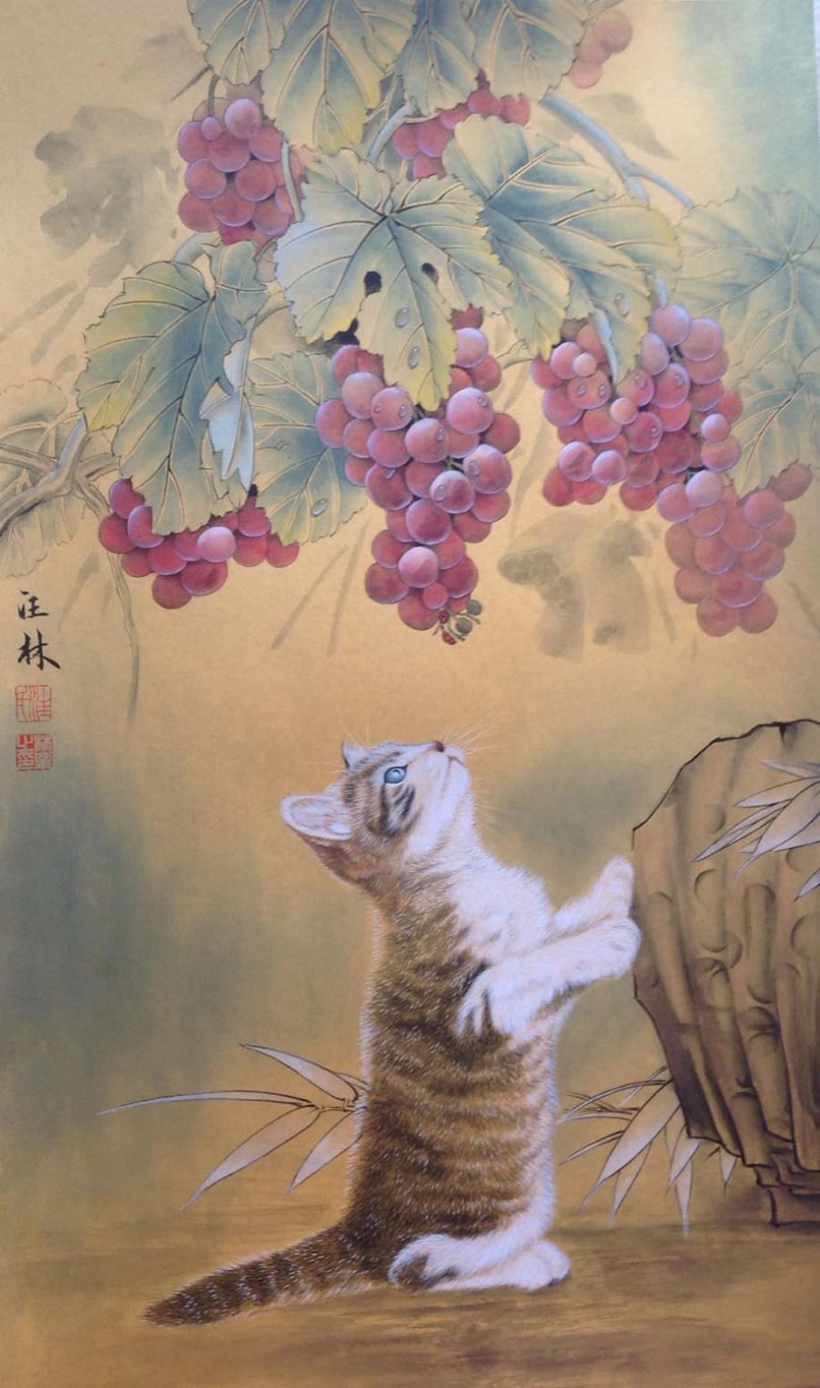 汪林国画作品《【软卡】作者汪林》【图0】