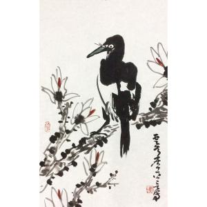 龚光万国画作品《【花鸟2】作者龚光万》议价