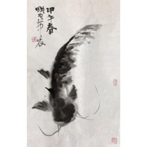 龚光万国画作品《【花鸟6】作者龚光万》议价