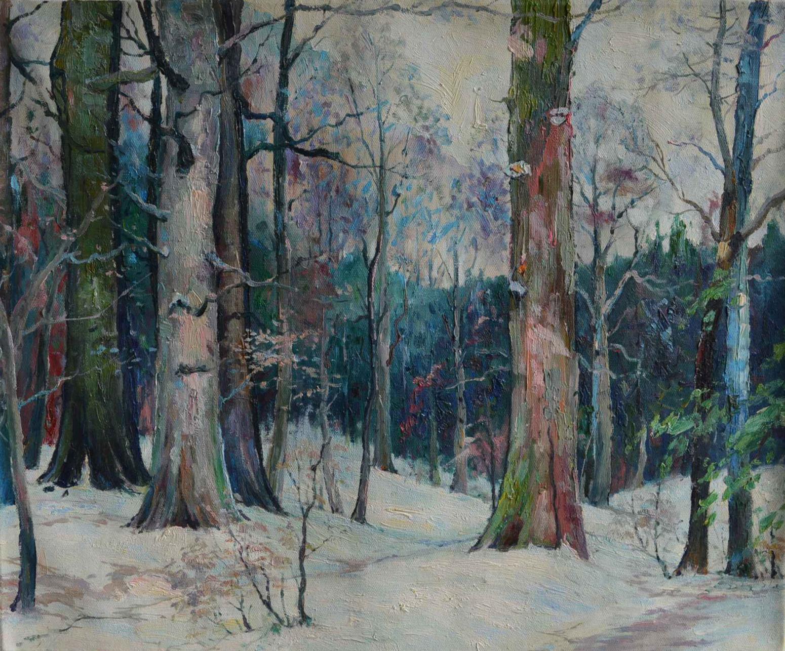 罗鸿羽油画作品《【腊冬】作者罗鸿羽》【图0】