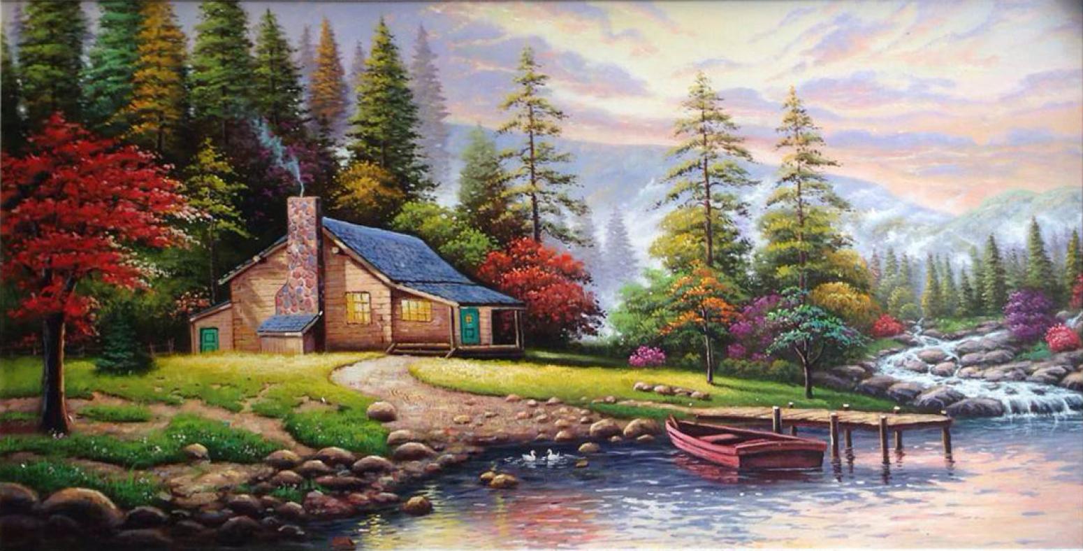 莫明标油画作品《【曲通人径】作者莫明标临摹》【图0】