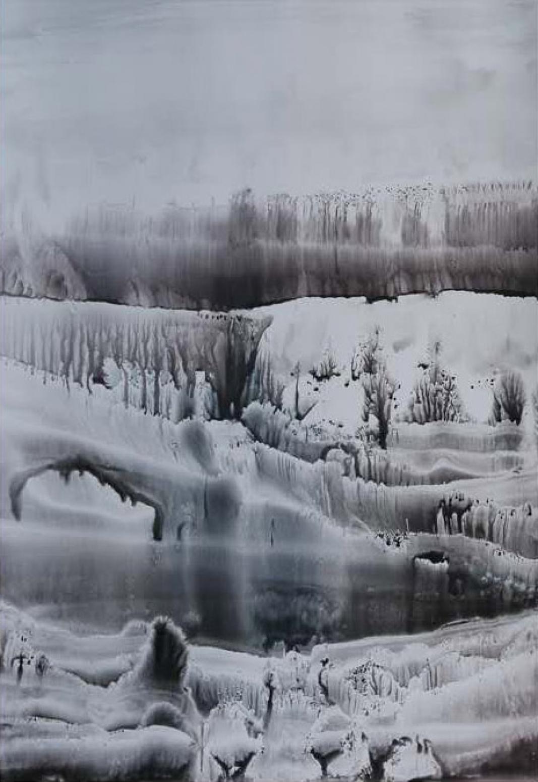 覃时明月国画作品《【幻象画12】作者覃时明月》【图0】