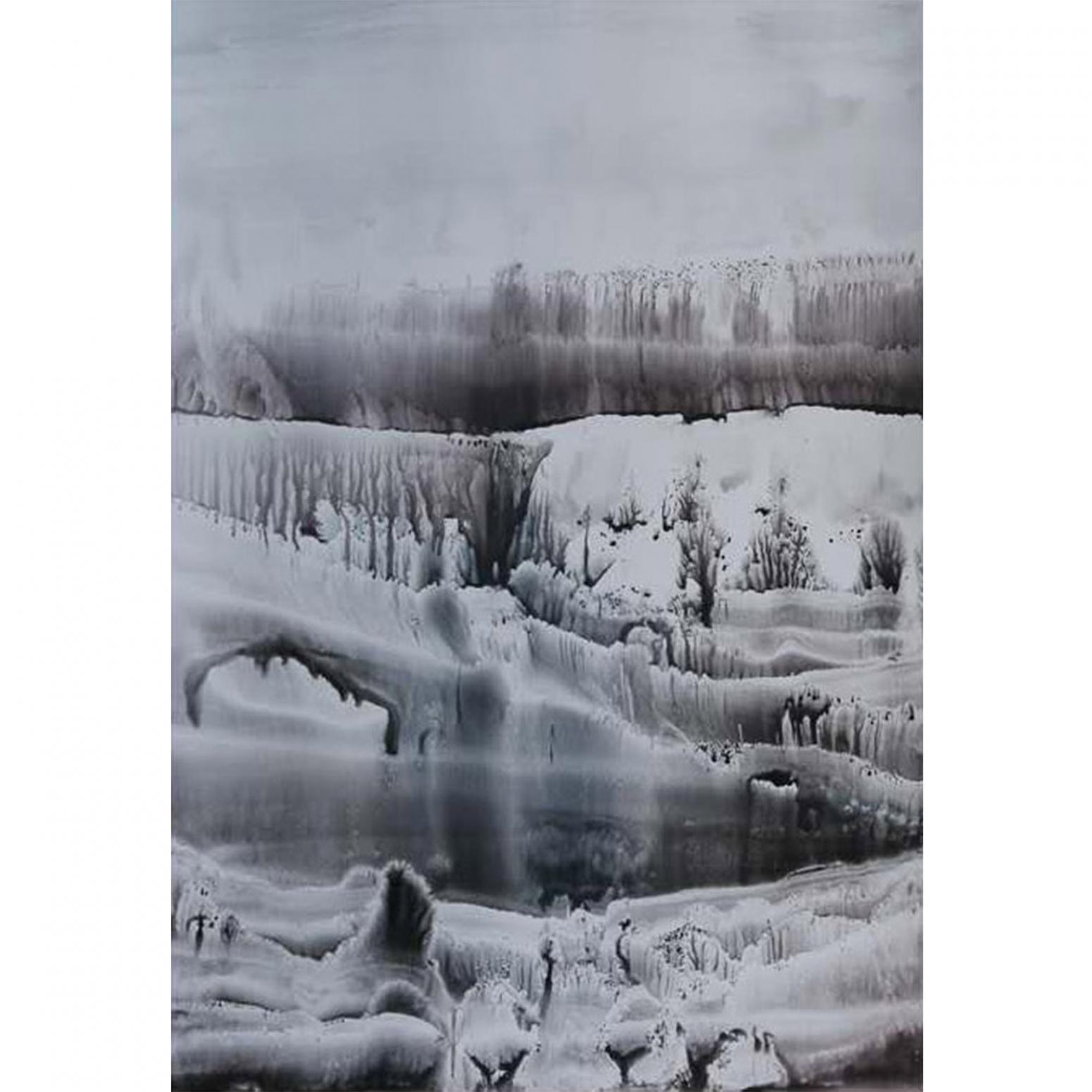 覃时明月国画作品《【幻象画12】作者覃时明月》