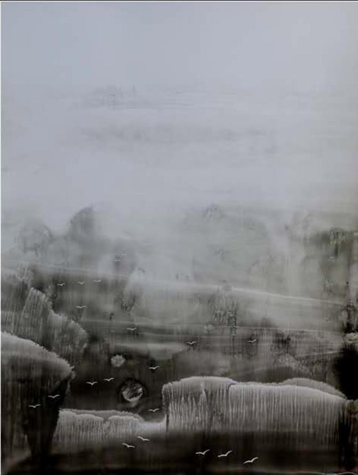 覃时明月油画作品《【幻象画13】作者覃时明月》【图0】