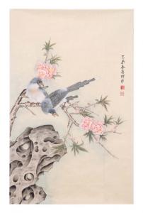 唐再辉国画作品《【报春】作者唐再辉》议价