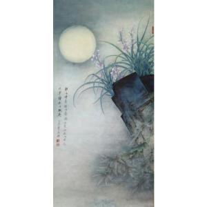 艺术品图片：艺术家唐再辉国画作品名称《花鸟画-宁静致远》议价