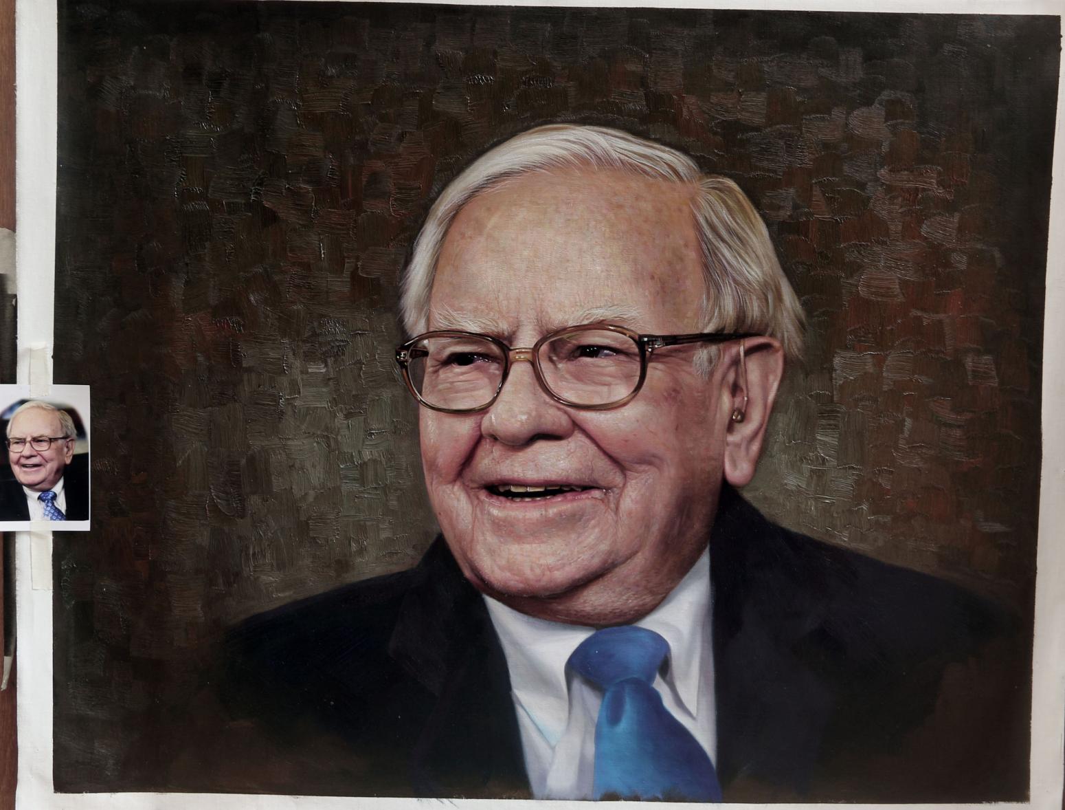 张大胜油画作品《【巴菲特】作者张大胜》【图0】