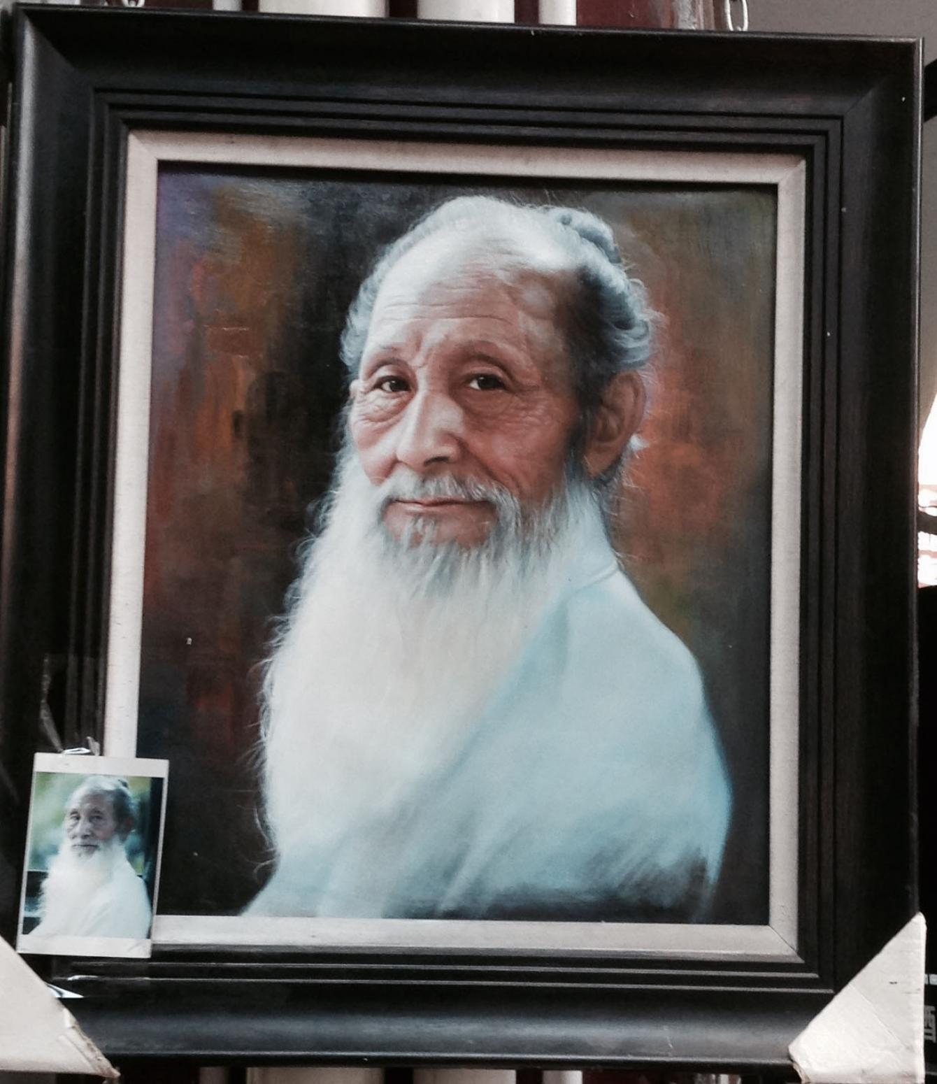 张大胜油画作品《【白胡子】作者张大胜》【图0】