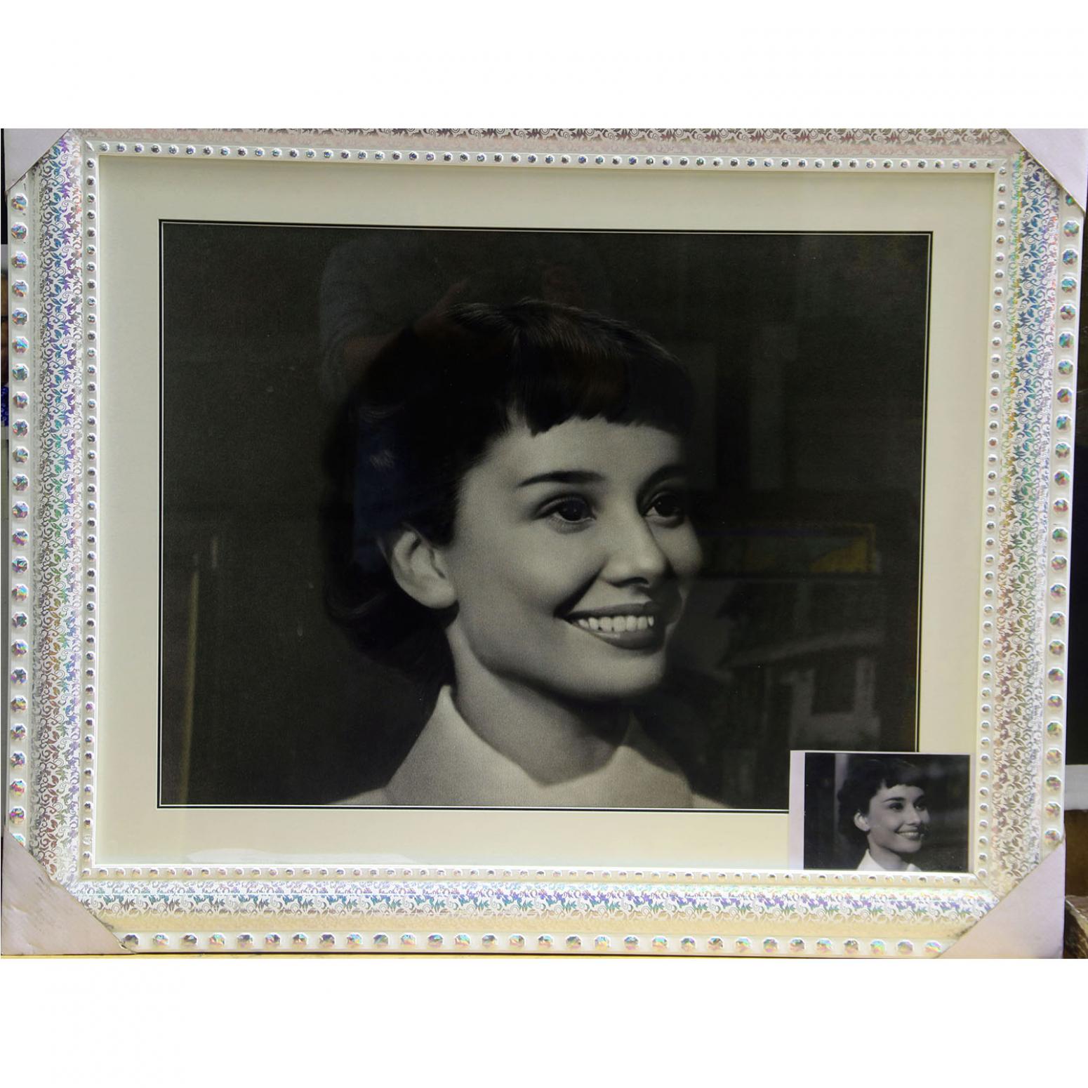 张大胜油画作品《【赫本】作者张大胜》