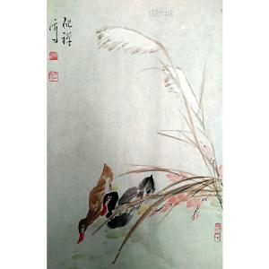 张清永国画作品《【成双成对】作者张清永》价格258.00元