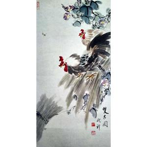 张清永国画作品《【双吉图】作者张清永》价格258.00元