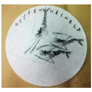 金石国画作品《【虾】作者金石》价格480.00元