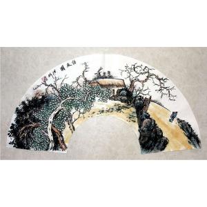 艺术品图片：艺术家刘洪彬国画作品名称《【访友图】作者刘洪彬》价格4800.00 元