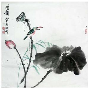 艺术品图片：艺术家刘洪彬国画作品名称《【清韵】作者刘洪彬》价格10560.00 元