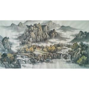 艺术品图片：艺术家王功国画作品名称《【山水2】作者王功》价格480.00 元