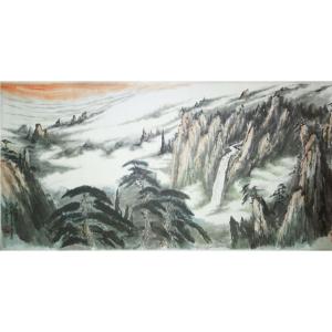 艺术品图片：艺术家章荣康国画作品名称《【山水4】作者章荣康》价格480.00 元