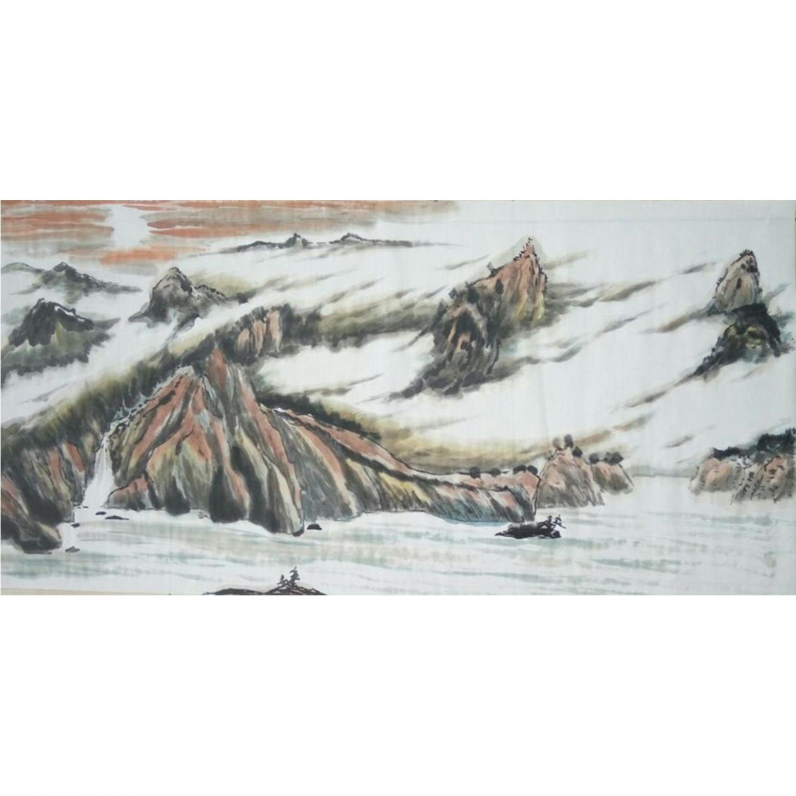 章荣康国画作品《【山水7】作者章荣康》