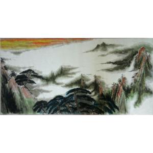 艺术品图片：艺术家章荣康国画作品名称《【山水3】作者章荣康》价格480.00 元