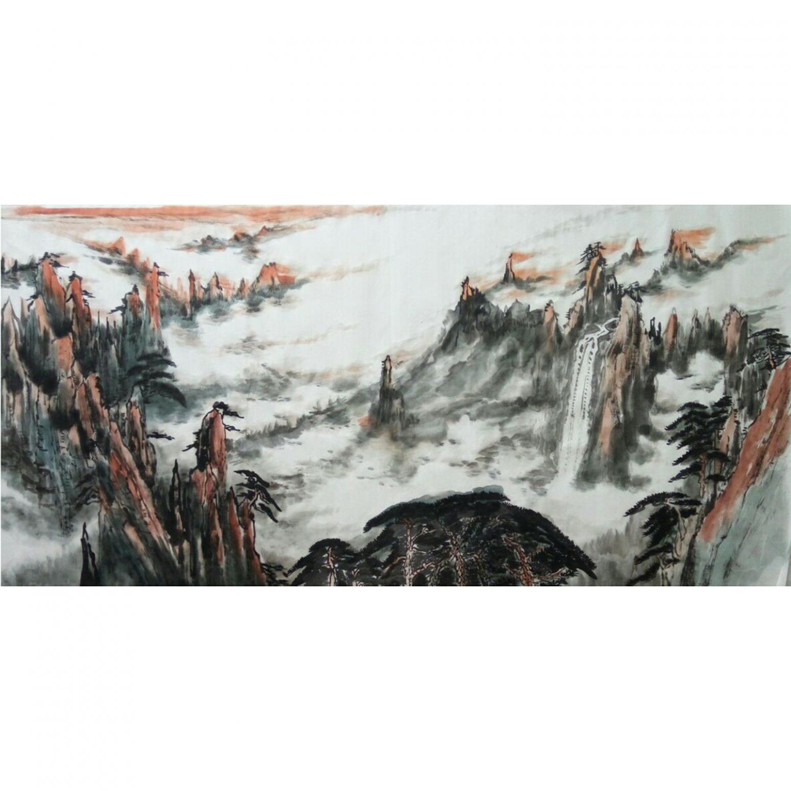 章荣康国画作品《【山水11】作者章荣康》