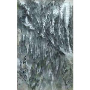 狄峰国画作品《【百川归海图】作者狄峰》价格3600.00元