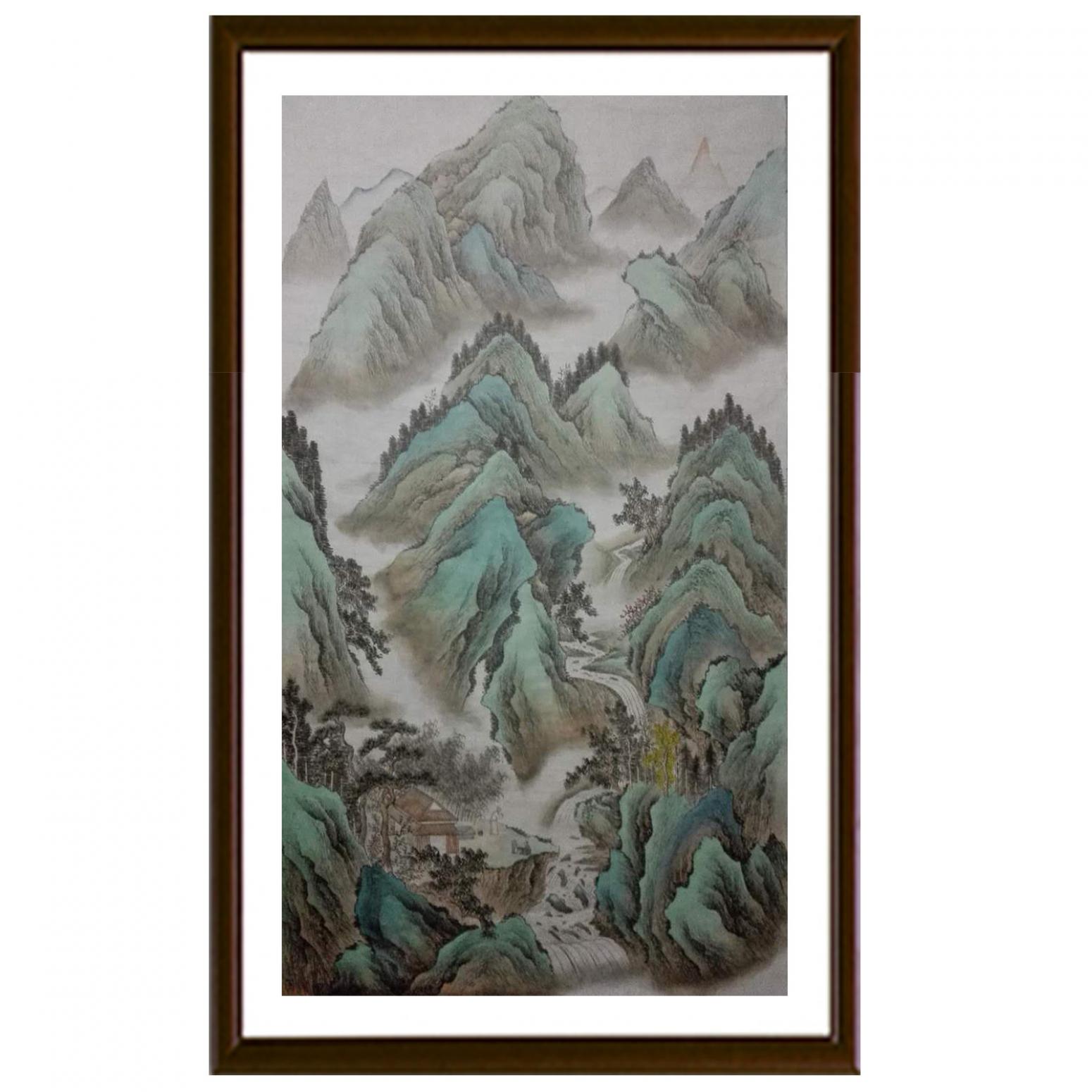 陈奇培国画作品《【水脉相承】作者陈奇培 临摹》【图2】