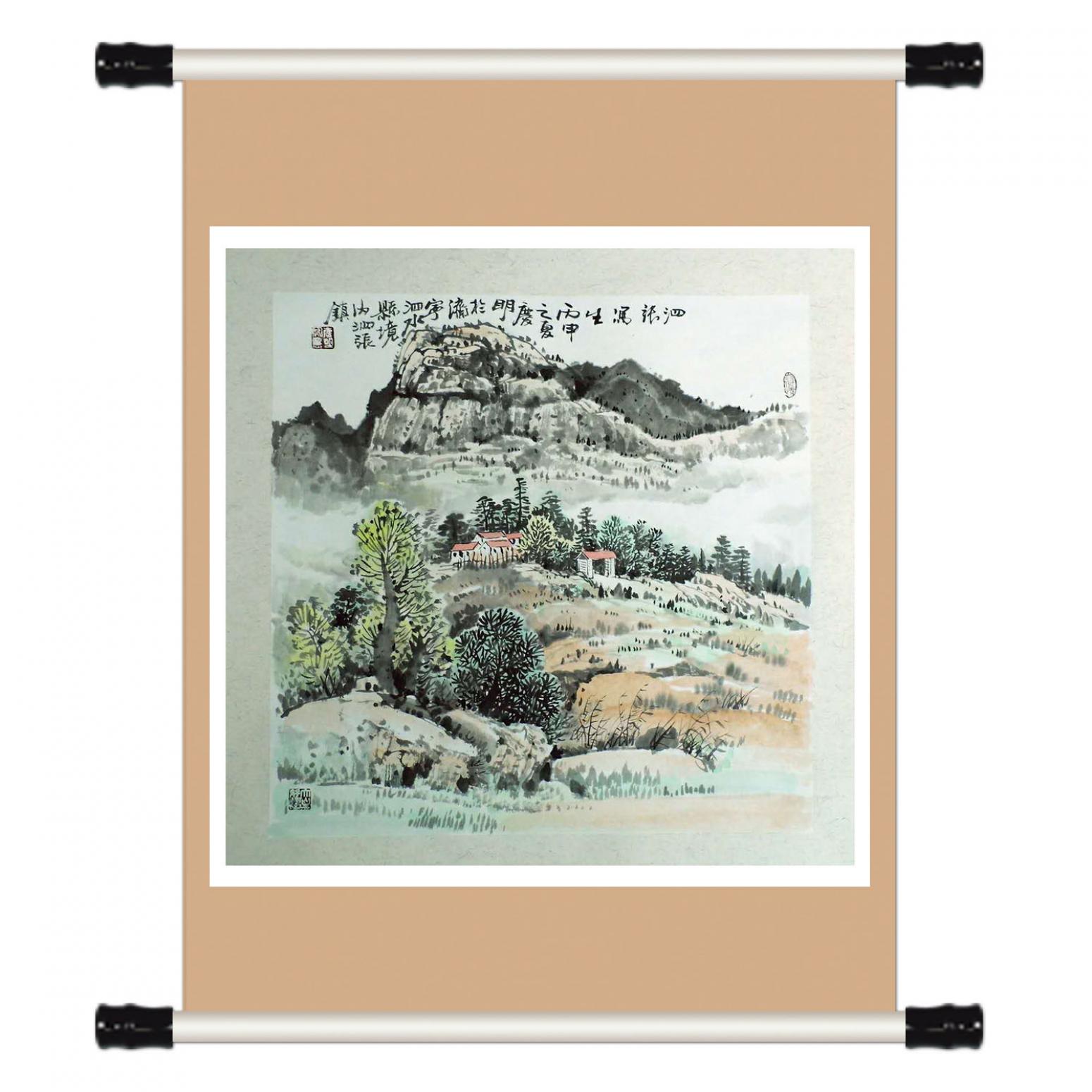 陈庆明国画作品《【一望无野】作者陈庆明》【图1】