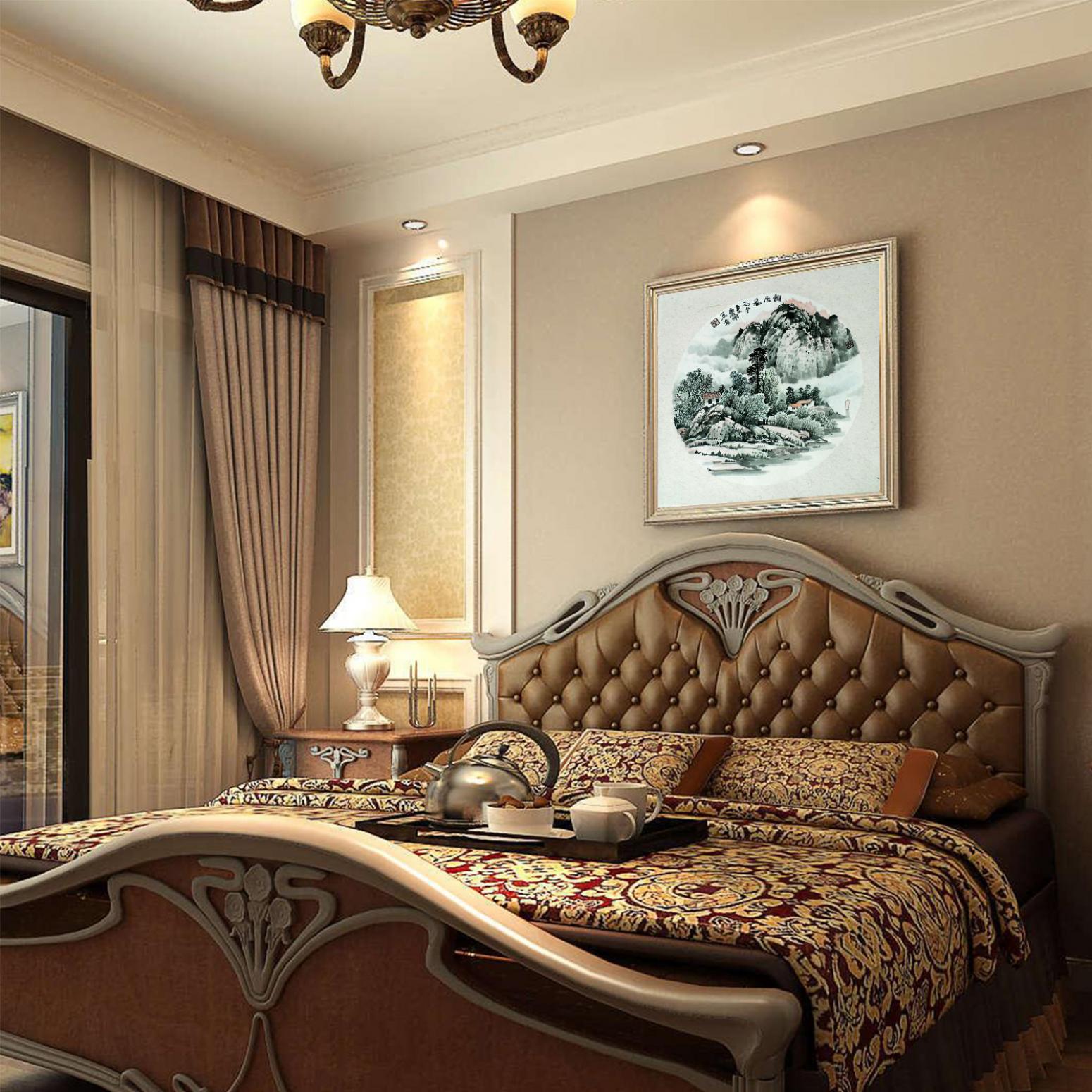 陈庆明国画作品《【雅居图】作者陈庆明》【图3】