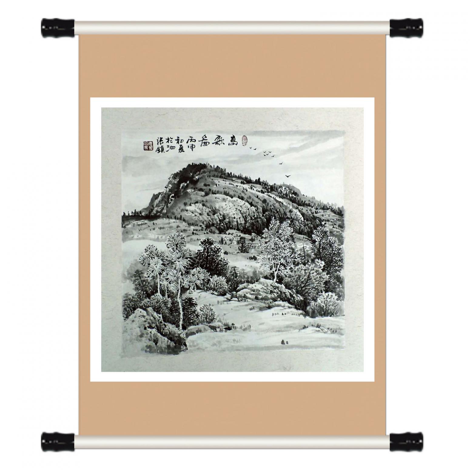 陈庆明国画作品《【莺歌图】作者陈庆明》【图1】