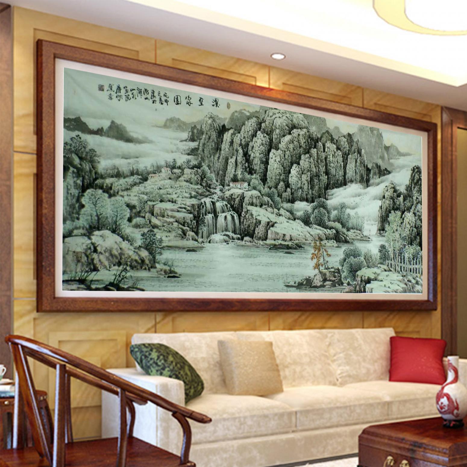 陈庆明国画作品《【溪至家园】作者陈庆明》【图3】